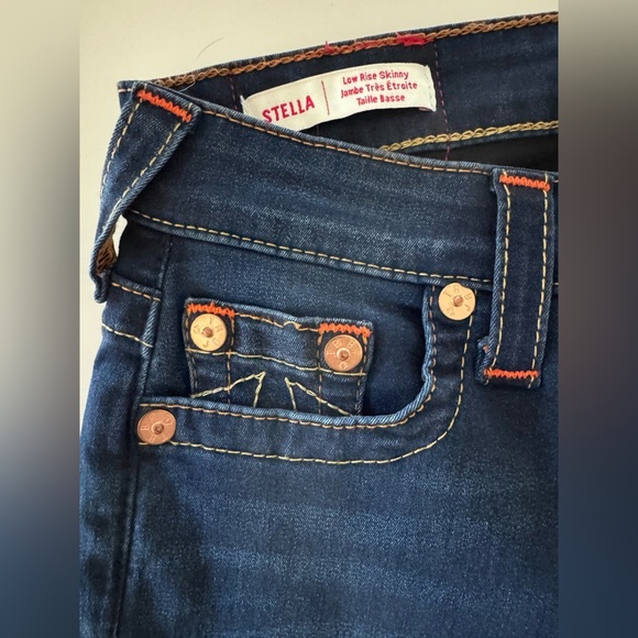 True Religion Stella Low Rise Skinny - Sz 24 - Picture 6 of 10
